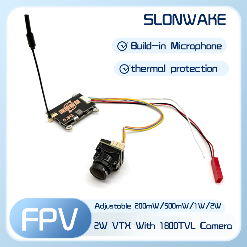 SLONWAKE 5.8G 56CH 2W transmit - Fpv Drone Receiver recension och pris