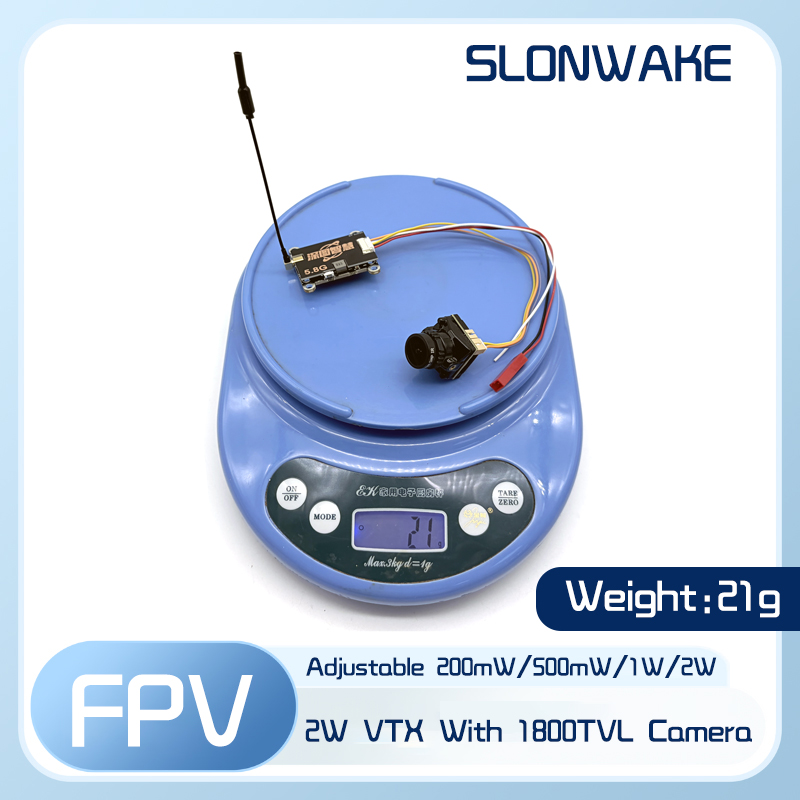 SLONWAKE 5.8G 56CH 2W transmit - Fpv Drone Receiver recension och pris